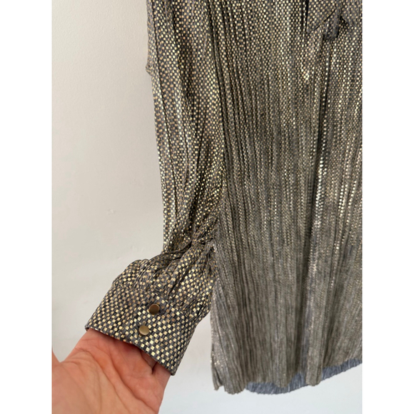 Women's Sabina Musayev Shimmer Tunic, Sz XL - Picture 9 of 10